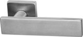 Entra Poignée de porte Malibu Inox, jeu de poignées sur rosace carrée 52mm