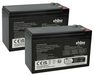 Vhbw 2x Batterie Remplacement Pour Daitem Batv18 Pour Asi (7,2ah, 12v, Agm)