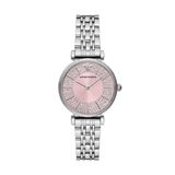 Emporio Armani Dames Horloge AR11686 Zilverkleurig/Roze