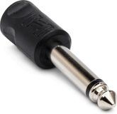 Hosa Technology GPM-179 adapter 3.5 mm TR naar 1/4 in TS Zwart