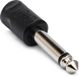 Hosa Technology GPM-179 adapter 3.5 mm TR naar 1/4 in TS Zwart