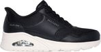 Skechers Dames UNO 177117 BLK Slip-in Lage Sneakers Zwart