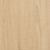 vidaXL Schrijftafel Sonoma Eiken 140x50x77 cm