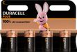 Duracell C Plus Piles Alcalines 4 pièces