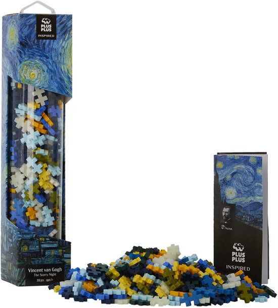 Plus-Plus Inspired Van Gogh The Starry Night – 350 delige bouwset