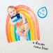Lulujo Baby's First Year - swaddle & cards - A Dream Come True