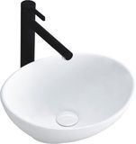 REA Sofia Mini White Opzetwastafel Wit 35x27 cm