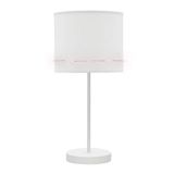 Zarivy Tafel met strepen 1 x e14, babyroze