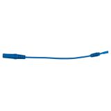 KS Tools 150.0962 4,0 mm Ingangsbus op 2,5 mm testadapterbus, plat (blauw)
