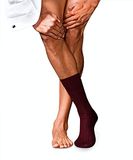 FALKE No. 13 Finest Piuma Cotton heren sokken rood - maat 41-42
