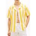 Tommy Hilfiger Chemise Bowling Rayures d'été Sunshower Taille : S