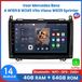 Awesafe Autoradio - 4GB & 64GB 8-Kern V1PRO - Geschikt Voor Mercedes A B V Sprinter Klasse W169 W245 W639 W906 Vito, Viano en VW Crafter 2005-2016 - Carplay & Android auto - Met navigatie GPS - Radio scherm