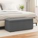 Maison Exclusive - Tabouret gris foncé, 101 x 41 x 40 cm