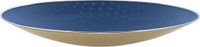 Alessi Cohncave SC01/49 Fruitschaal Champagne-goud en donkerblauw RVS Rond 49 cm