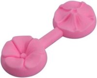 Go Go Gadget Siliconen Bloemvorm Roosje - Roze - Kunststof