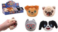 Johntoy Pluche Knijp Hond Slow Rise Speelgoed Multi kleuren