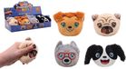 Johntoy Pluche Knijp Hond Slow Rise Speelgoed Multi kleuren