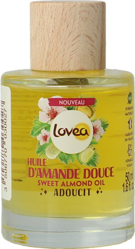 Lovea Bio Lovea Sweet almond oil softens 50 Milliliter
