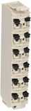 Schneider Electric Schneider TM5ACTB1210 klemstrip - 12 contacten - wit - VE: 10 stuks