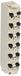 Schneider Electric Schneider TM5ACTB1210 klemstrip - 12 contacten - wit - VE: 10 stuks