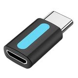 Adapter USB-C-stekker naar micro-USB-aansluiting, 5 Gbit/s overdracht, robuust materiaal, ideaal voor opladen en gegevens op mobiele apparaten