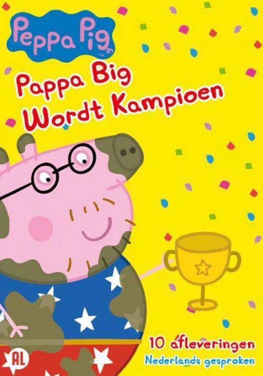 WW ENTERTAINMENT Peppa - Pappa Big Wordt Kampioen