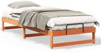 vidaXL Bedframe - Bruin - 90 x 220 cm - Massief grenenhout