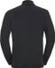 Odlo Roy Midlayer Heren Loopshirt Halve Rits Shale Grey - Black Stripes Maat XXL