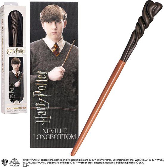 The Noble Collection Neville Longbottom Toverstaf (Officiële replica) (PVC)