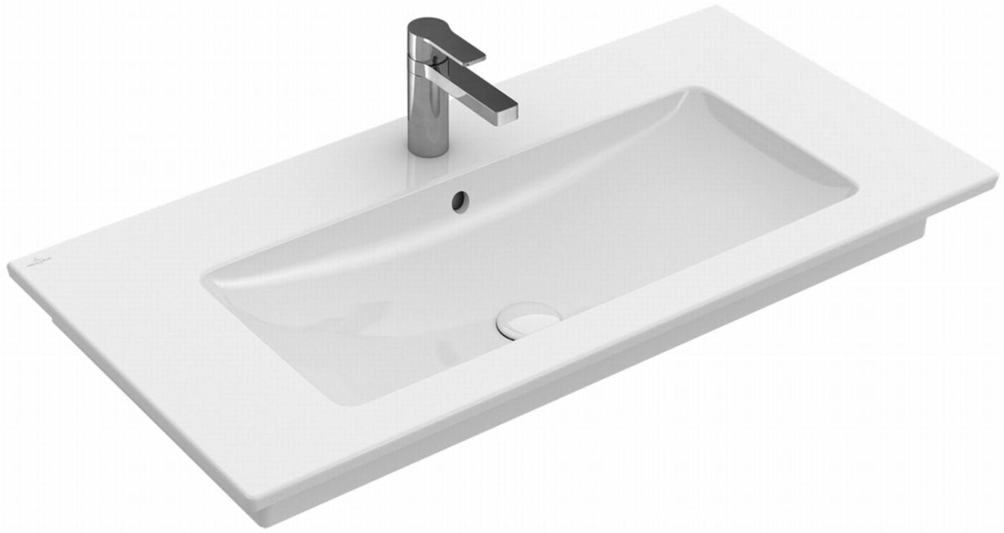 Villeroy & Boch Venticello Meubelwastafel 1000 x 500 mm wit