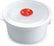 PLASTICFORTE Magnetron bakje - 2 liter - voedsel opwarmen - 22 x 20 x 10 cm
