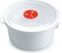 PLASTICFORTE Magnetron bakje - 2 liter - voedsel opwarmen - 22 x 20 x 10 cm