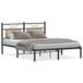 VidaXL Bedframe Metaal Eiken