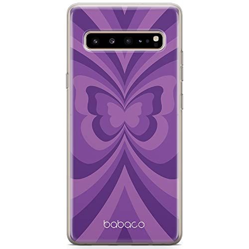 ERT GROUP mobiele telefoonhoesje voor Samsung S10 5G - Babaco Butterflies 001