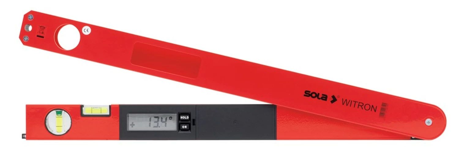 SOLA Elektronische hoekmeter 60cm WITRON60T in tas