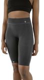 Bauerfeind Sports Korte compressiekous voor vrouwen, Antraciet, Maat XS