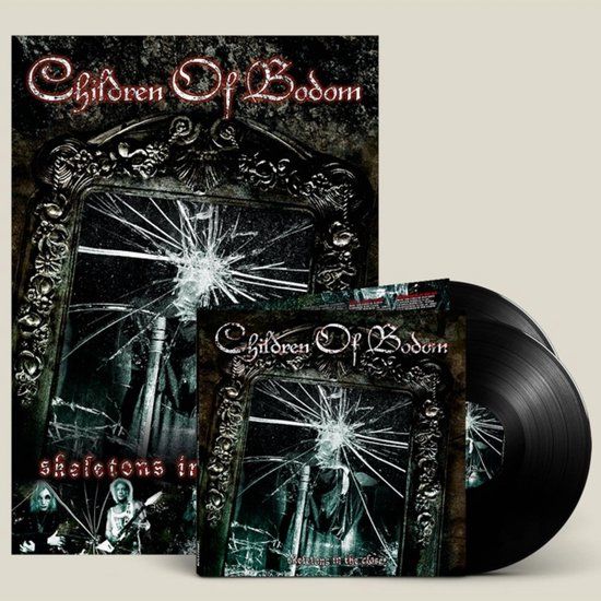 Skeletons Children Of Bodom Skeletons in the Closet LP Limited Edition Zwart Gatefold 2022