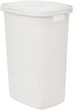 5Five Wasmand met deksel Rotan - blanc - plastique tressé - 60 litres
