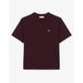 Lacoste T-shirt met logo - donkerrood