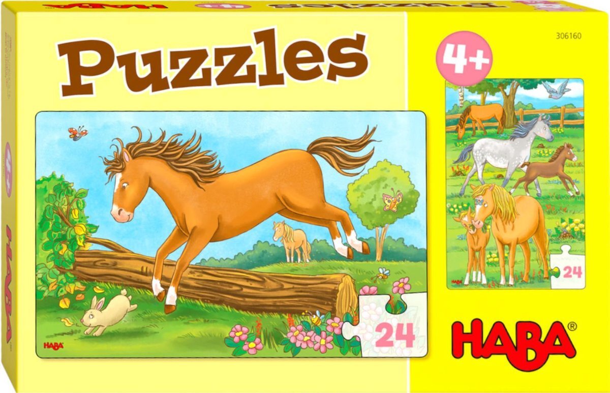 Haba Puzzels Paarden