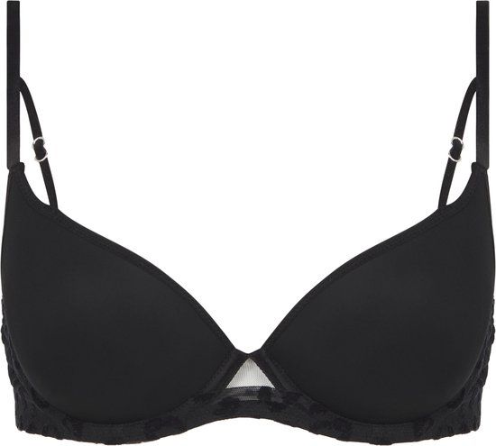 Chantelle Girls Bedekkende T-shirt bh - Zwart