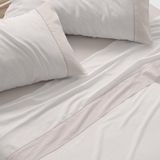Burrito Blanco Beddengoedset, 105 cm breed bed (+ beschikbare maten), design 297, kleur beige (105 x 190/200 cm)