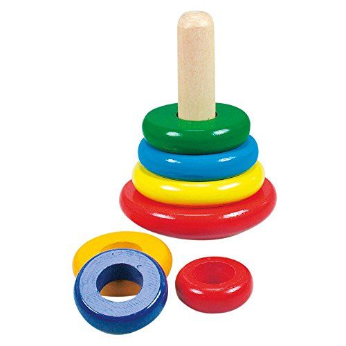 MaMeMi Bino 81034 Wiebelsteekpiramide - Hout - Multi