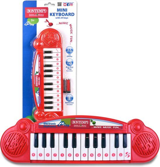 Bontempi Spa Elektrische Mini Keyboard - Speelgoedinstrument