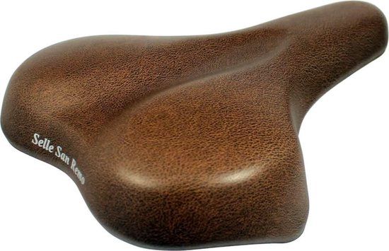 Selle San Remo Verona Unisex Zadel - Bruin - Stadsfiets
