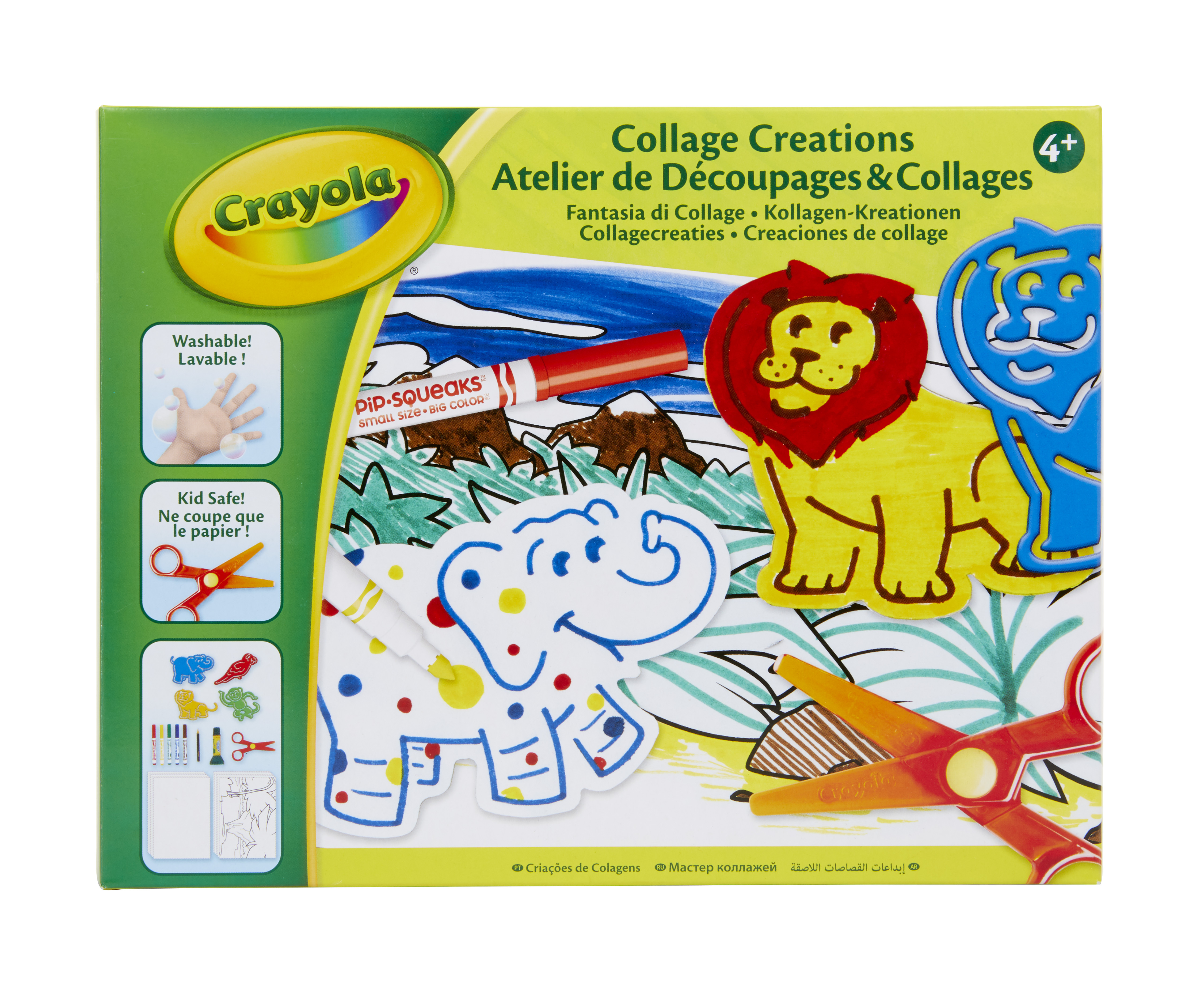 crayola Knutselset Sjablonen Dieren