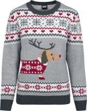 Urban Classics Sausage Dog Christmas Dames Christmas jumper - 5XL