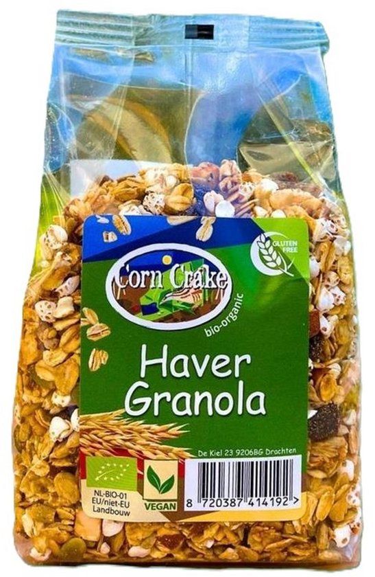 Corn Crake Crake Corn Crake Haver Granola (250 gr)