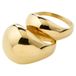 PILGRIM gold plated ring Evon - set van 2