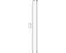 Buzaglo Alpina spaak 14x300 verz zilver (144 stuks)